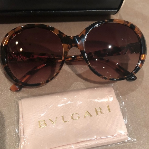 Bvlgari  Tortoise Shell Sunglasses NWOTS main image 8